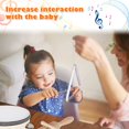 thumbnail image 3 of 7pcs Musical Instruments Set  Wooden Percussion Instruments for Baby  Kids and Toddler  Children‘s Pure Wood Toys Set, 3 of 7