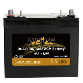 12 Volt 80Ah 800 Amp AGM Car Battery