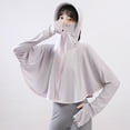 thumbnail image 3 of Ladies Sunblock Jacket UPF50 Sunblock Shirt Sunblock hood pocket, 3 of 5