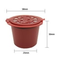 thumbnail image 2 of Filtros Cápsulas Reutilizables Y Recargables para Máquina Nespresso () Rojo 3 Uds., 2 of 8