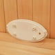 thumbnail image 5 of Monstrate Luz de pared Estructura firme Equipo interior Sin rebabas Lámpara de porche de forma ovalada Resistencia al agua Luces de puerta Dispositivo de Electrodomésticos Monstrate HA064051-00, 5 of 6