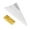 party favors, variant on 100 Pieces Cone Shaped Clear Packaging Bags With Ties, 13×25Cm Size, For Candy Cookie Diy Craft Party Favors And Small Gift Wrapping