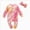 A54--Light Pink, variant on 0-3 Months Preemie Sleep & Play One-Piece Bodysuit Baby Boy Pullover Tie Dye Printed Color Long Sleeved Long Romper Yellow Infant Gift