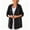 Black, variant on Womens Waterproof Jacket Hooded with Zipper Lightweight Windbreaker for Outdoor Hiking and Travel,Gray 2XL