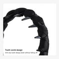 thumbnail image 2 of Retro High-Crown Flip-Up Headband (Toothed Design), Fashionable High-Crown Headband, Anti-Slip Decorative Accessories for Women, 2 of 5