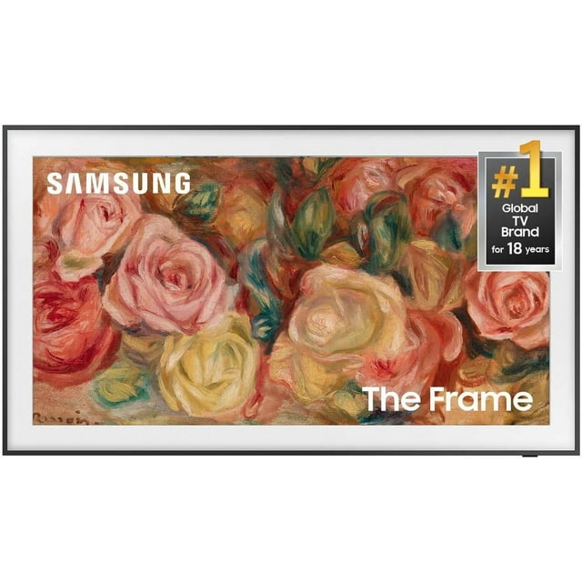 Pantalla Samsung The Frame 55" Class LS03D QLED 4K UHD Anti Reflejo Con Alexa Integrado