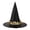 Black, variant on Bmisegm Kids Halloween Witch Hat Black Oxford Fabric Party Toddler Hats Boys Girls Wizard Headdress Cosplay