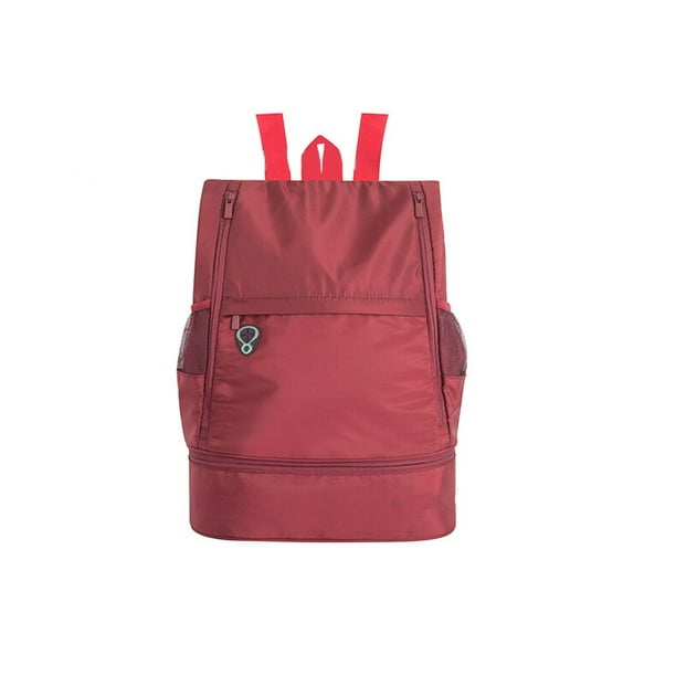 Mochila De gimnasio al aire libre para mujer, bolsa de separación seca y húmeda, bolsas de Fitness para natación, almacén de zapatos, mochilas deportivas de viaje Fivean unisex