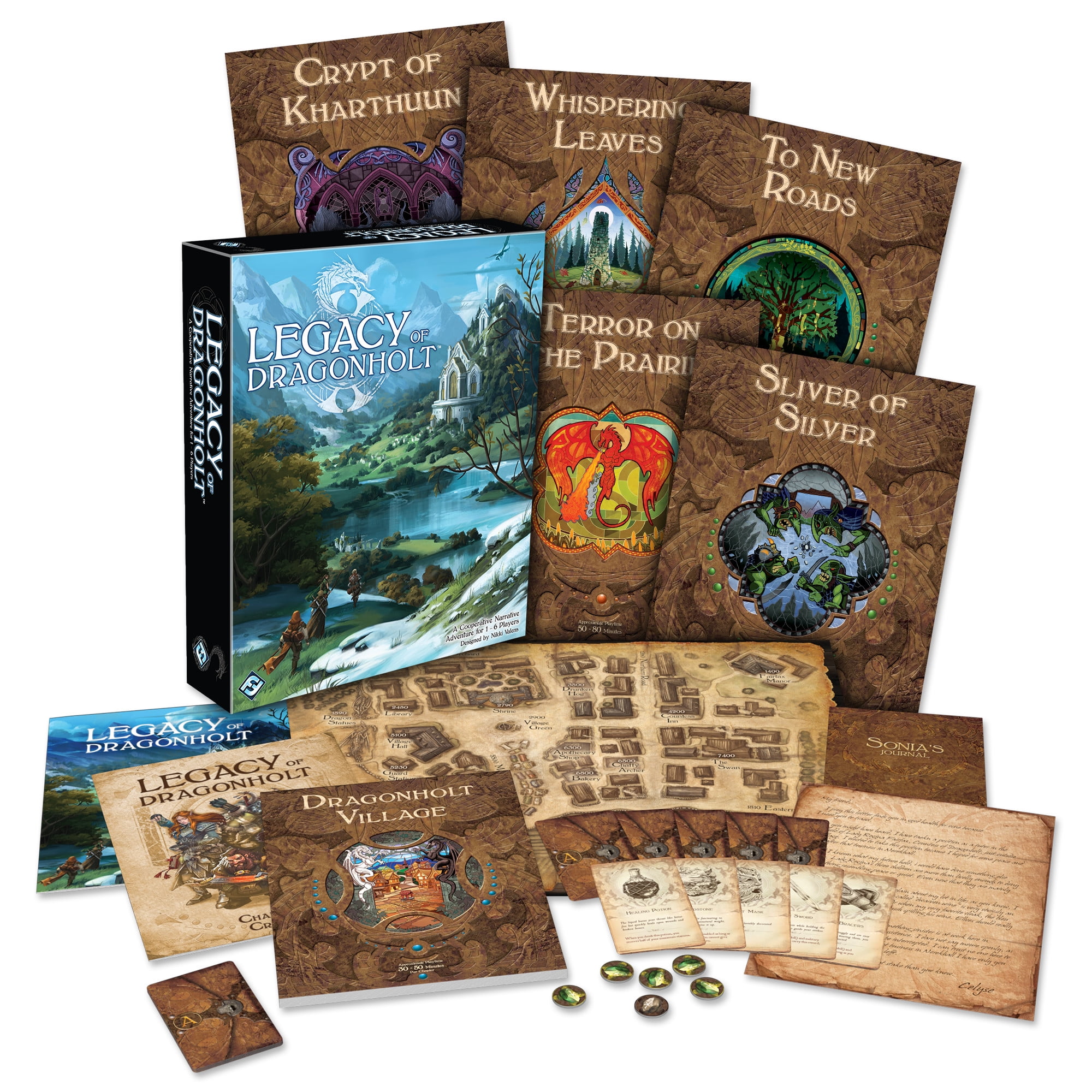 Asmodee Fantasy Flight Games ORA01 Legacy of Dragonholt for sale online 