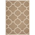 thumbnail image 1 of Safavieh Courtyard Brown Indoor Outdoor Rug - 6'7" x 9'6", 1 of 5