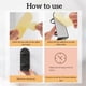 thumbnail image 4 of 4 Packs Electric Toothbrush Holder, Black Electric Toothbrush Holder Electric Toothbrush Holder Wall Mounted Stand-B, 4 of 5
