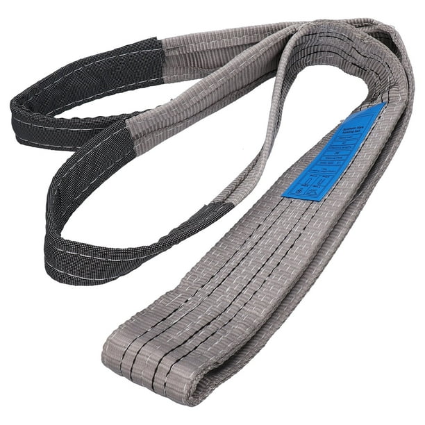 Crane Strap, Grey Lifting Sling PES 4T Beaing Capacity For Hooks For  Transportation 2 Meters 6.6ft,3 Meters 9.8ft,4 Meters 13.1ft,5 Meters  16.4ft,6 Meters 19.7ft 