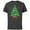 Charcoal, variant on Marvel Spider-Man Christmas Tree Holiday - Short Sleeve Cotton T-Shirt for Adults - Customized-Black