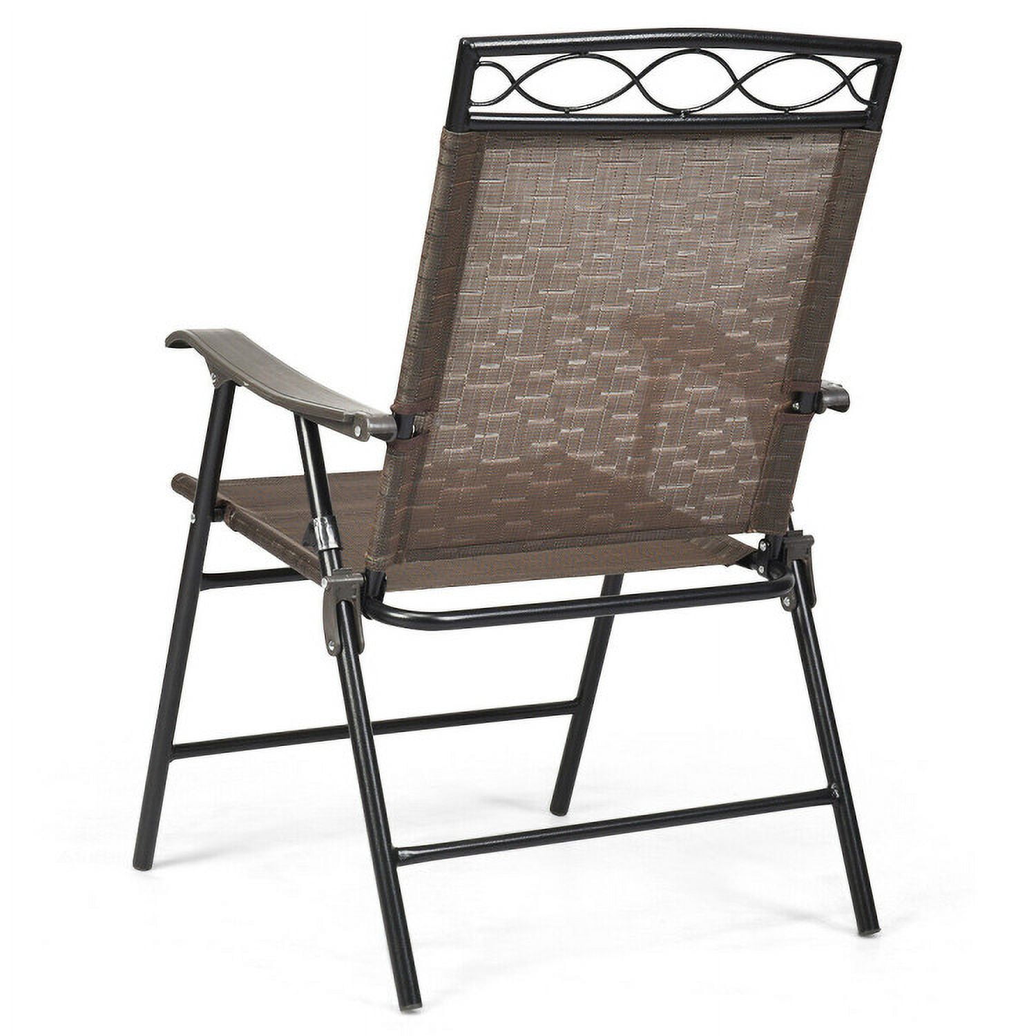 Aimee Lii Set of 4 Patio Folding Chairs, Outdoor Patio Set Aimee Lii Set of 4 Patio Folding Chairs, Outdoor Patio Set