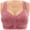 Pink, variant on Bras for Women,Front Closure Plus Size Push Up Bra Non Underwire Support Comfort Vest,Sports Bras for Women,Beige,46