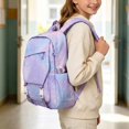 thumbnail image 4 of Laptop School Bag Backpack，Fashion Lightweight Travel Shoulder Bookbags，Primary School Season Gift 3 PCS, 4 of 5