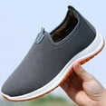 thumbnail image 4 of Mens Air Low Sneaker Winter Cotton Shoes Plush Thickened Cotton Shoes Old Cloth Shoes Steel Toe Sneaker Boots for Men, 4 of 10