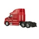 thumbnail image 4 of Wheel Master Camión de juguete modelo fundido a presión Red Peterbilt 387 Remolque de tractor de plataforma plana con 2 tractores agrícolas que abren puertas Escala interactiva 1:32, 4 of 5