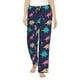 thumbnail image 1 of Balery Cartoon Dinosaur Pantalones de pijama para mujer, pijamas ultraligeros, pantalones de estar por casa-X-Large, 1 of 6