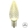 thumbnail image 2 of Vickerman C9 LED Warm White Faceted Twinkle Replacement Bulb, bag of 25, 2 of 2