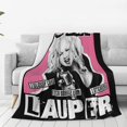 thumbnail image 6 of Cyndis Lauper Blanket Throw Bedding Room Decor Flannel Blankets for Bed Sofa Warm Blankets 40"x30", 6 of 6