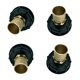 thumbnail image 1 of Conector de Montaje de de Agua IBC 1000L de 4x 32 Mm Adaptador de Tubo de Manguera de Latón de 1 ", 1 of 9