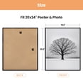 thumbnail image 4 of Sindcom 20x24 Picture Frames , Gallery Wall Poster Frames Set of 3 , Black, 4 of 6