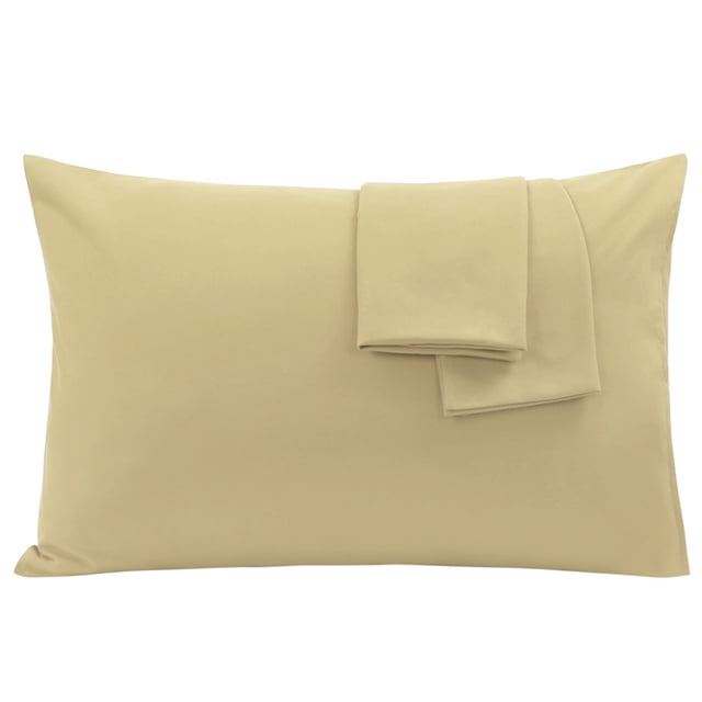 Unique Bargains Soft 1800 Microfiber Pillowcases No Zipper