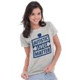 thumbnail image 4 of Autistic Lives Matter Autism Aware Womens Slim Fit Graphic Tee Brisco Brands M, 4 of 5