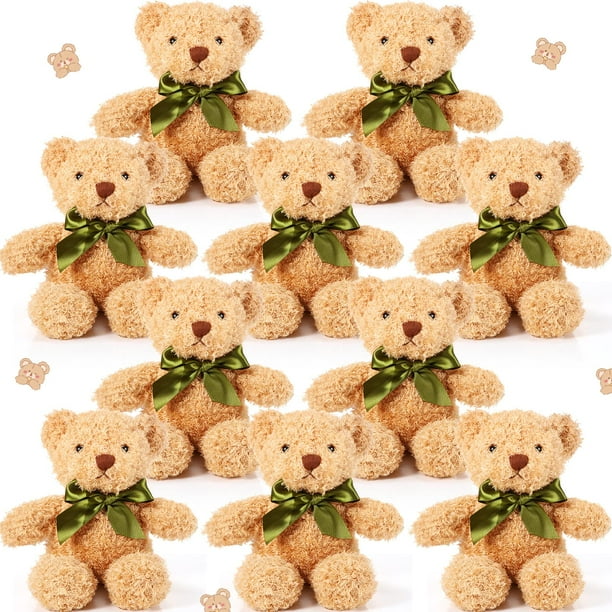 Osos de peluche Skylety para el día de San Valentín, 10 piezas, para niños
