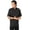 Black, variant on Men's Springfield Chef Coat, Brick Chef Jacket with Cool Vent Side Panels, XL