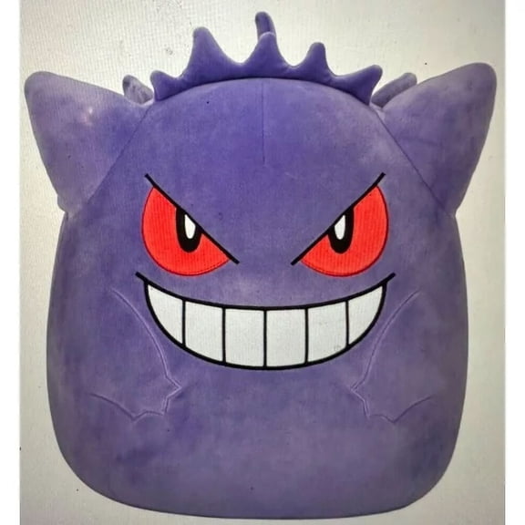 Pokemon Gengar Squishmallow Plush 10 inch Rare Kellytoy
