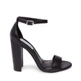 thumbnail image 2 of Steve Madden Women's Carrson Ankle Strap Block Heel Dress Sandals BLACK LEATHER, 2 of 4