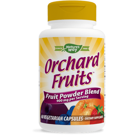Nature's Way Orchard Fruits™ 12 Fruit Blend (900 mg per serving), 60 Vcaps