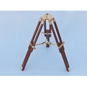 decorative wooden brass compass table 23 inch