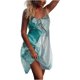 thumbnail image 3 of Vestido de verano casual suelto con estampado de mármol, sin mangas, para playa, mini vestido sin mangas, tallas grandes, 3 of 5