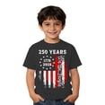 thumbnail image 3 of Kiijoy Boys USA 250Th Anniversary T Shirt Fourth of July Short Sleeve T-Shirt, Sizes 1-13, 3 of 3