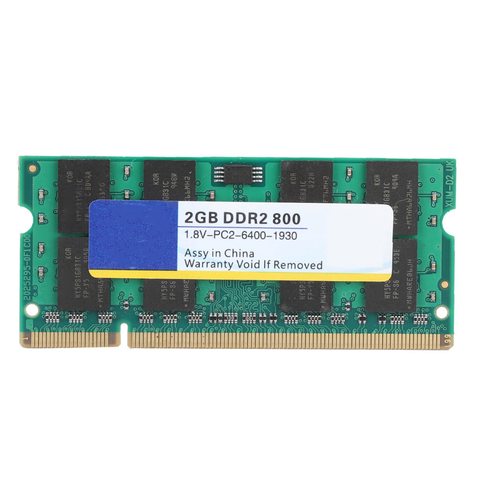 antenne nikotin fumle Agatige Laptop Memory RAM, DDR 800MHz,Xiede DDR2 800Mhz 2G 1.8V 200Pin For  Laptop High Running Speed Memory RAM Fully Compatible - Walmart.com