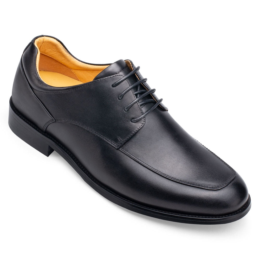 CMR CHAMARIPA Height Increasing Shoes Black Dress Derby Shoes Men
