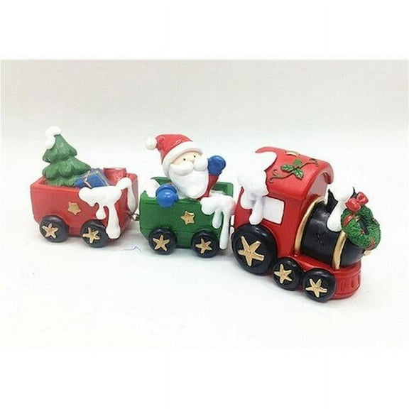 Santa Claus Train Figurine