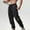 Black, variant on FDGIU Men's Casual Athletic Sweatpants - Stretch Drawstring Joggers with Pockets for Workout