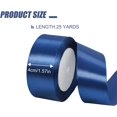 thumbnail image 2 of ORUYROP 1-1/2 Inch Wide Double Face Satin Ribbon-25 Yards，Gift Bag Decoration Wedding Chair Back Handmade Bow (Dark blue), 2 of 7