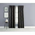 thumbnail image 1 of Eclipse Zana Trellis 63" Blackout Rod Pocket Window Panel, 1 of 1