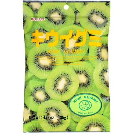 Kasugai: Gummy Kiwi Fresh and Juicy Candies, 4.76 oz