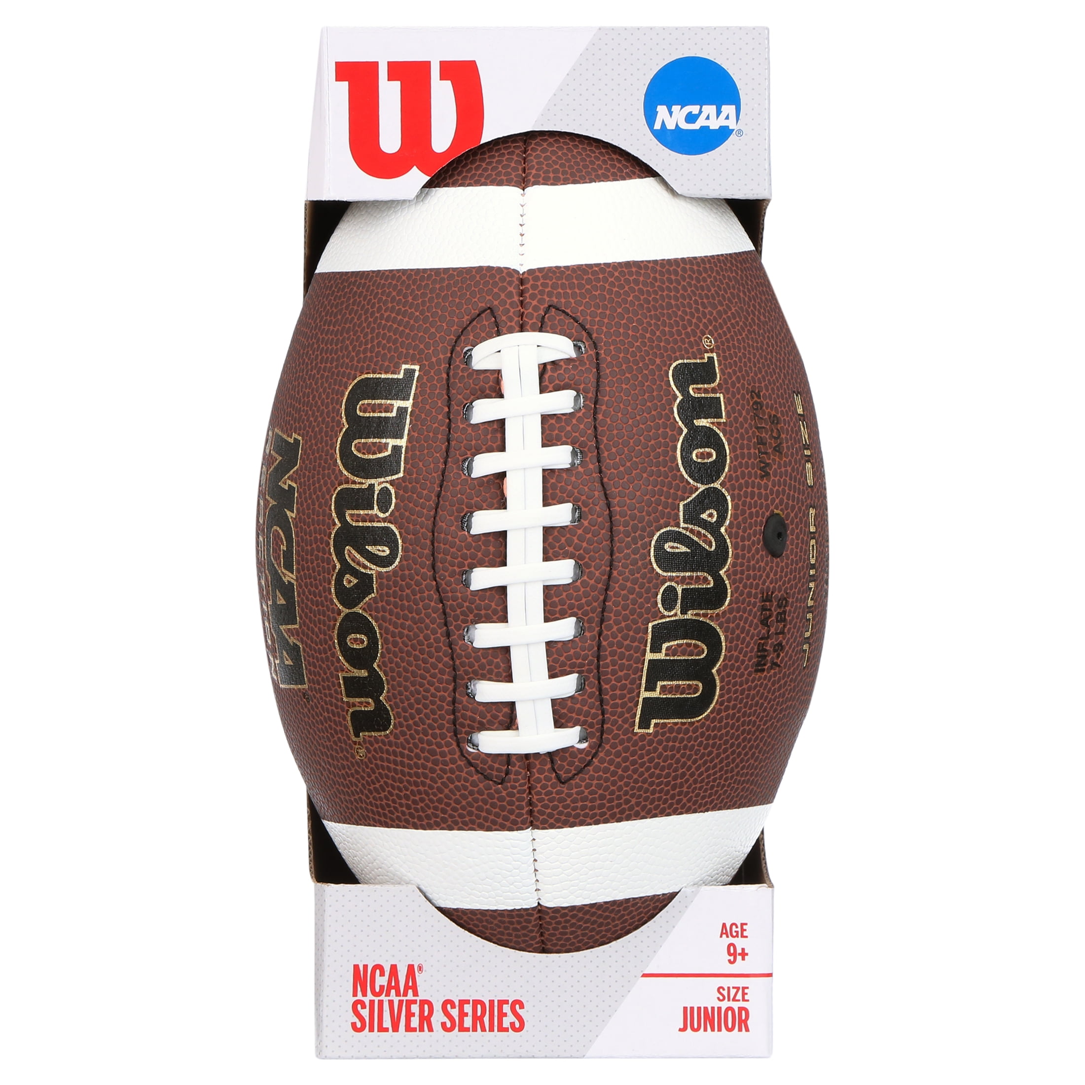 Wilson NCAA Silver Series Official Size Football NEW 