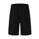 thumbnail image 5 of Hombres Carga Pantalones Cortos con Bolsillos, Color Sólido Casual Gran Bolsillo Botón Cordón Elástico-Cintura Mitad de Carga, 5 of 7