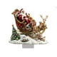 thumbnail image 2 of Santa Claus And Reindeer Sleigh Acrylic Sign With Stand Inspirational Desktop Display Sign Home Decoration, 2 of 6
