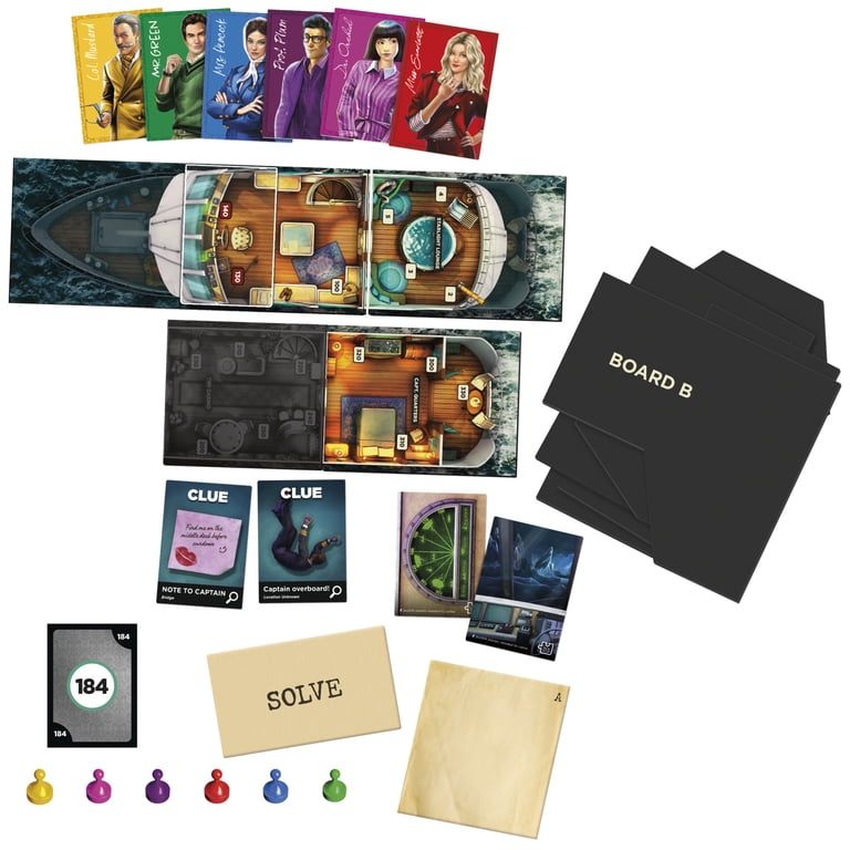 Escape Room Mystery Yacht Cooperative Board Game photo 2