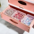 thumbnail image 4 of 24 Pieces Mini Plastic Clear Storage Box for Collecting Small Items, Beads, Jewelry, Business Cards,24 x Storage Box,Transparent, 4 of 7