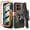 Deer, variant on Fashionova for Motorola G Play 2025/ Motorola G Power 2025 Case Rugged Heavy Duty Shockproof Dust/Drop Proof with Belt Clip Holster Built in Screen Protector Black